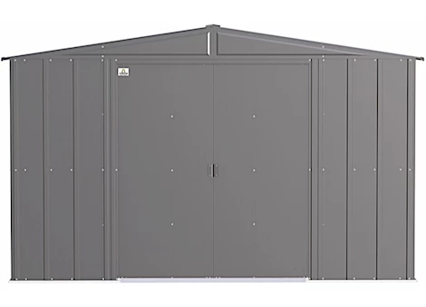 Arrow Classic Steel Storage Shed – 10 ft. x 12 ft. Charcoal