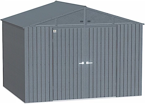 Arrow Elite Steel Storage Shed – 10 ft. x 8 ft. Anthracite Main Image