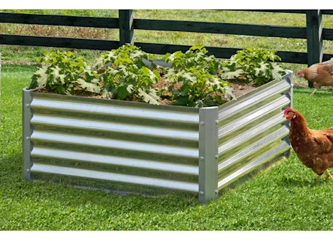 ShelterLogic Raised bed garden 35x35x17 galvanized Main Image