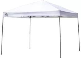 ShelterLogic Qs ex100 straight leg pop-up canopy; 10ft x 10ft; white