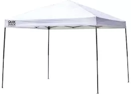 ShelterLogic Qs ex100 straight leg pop-up canopy; 10ft x 10ft; white