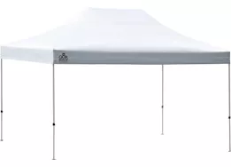 ShelterLogic Qs c150  straight leg pop-up canopy; 10ft x 15ft; white