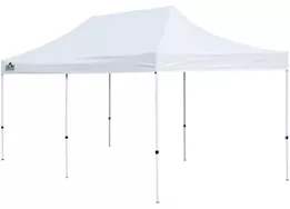 ShelterLogic Qs c200 straight leg pop-up canopy; 10ft x 20ft; white