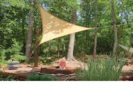 Arrow Storage Products Shade sail triangle - heavyweight (attachment point/pole not included) 12 x 12 ft sand