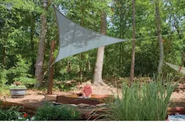 Arrow Storage Products Shade sail triangle - heavyweight (attachment point/pole not included) 12 x 12 ft sea blue