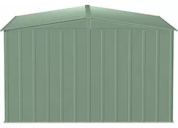 Arrow Classic Steel Storage Shed – 10 ft. x 12 ft. Sage Green