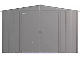 Arrow Classic Steel Storage Shed – 10 ft. x 14 ft. Charcoal