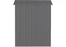 Arrow Classic Steel Storage Shed – 6 ft. x 5 ft. Charcoal