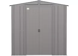 Arrow Classic Steel Storage Shed – 6 ft. x 7 ft. Charcoal