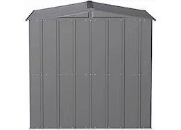 Arrow Classic Steel Storage Shed – 6 ft. x 7 ft. Charcoal