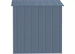 Arrow Classic Steel Storage Shed – 8 ft. x 6 ft. Blue Gray