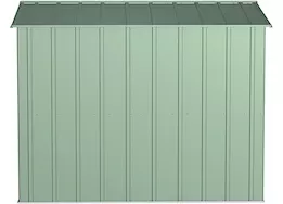 Arrow Classic Steel Storage Shed – 8 ft. x 8 ft. Sage Green