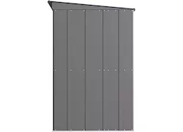 Arrow Classic Steel Storage Shed – 10 ft. x 4 ft. Charcoal