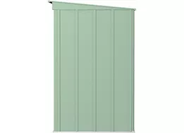 Arrow Classic Steel Storage Shed – 8 ft. x 4 ft. Sage Green