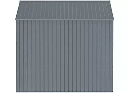 Arrow Elite Steel Storage Shed – 10 ft. x 8 ft. Anthracite