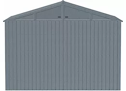 Arrow Elite Steel Storage Shed – 10 ft. x 8 ft. Anthracite