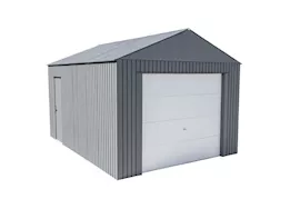 SOJAG Everest Wind & Snow Rated Steel Garage - 12 ft. x 15 ft. x 10 ft. Charcoal