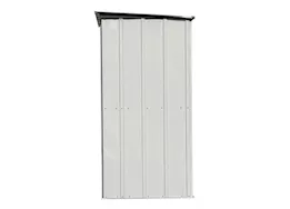 Spacemaker Patio Steel Storage Shed - 4 ft. x 3 ft. x 6 ft. Gray/Anthracite