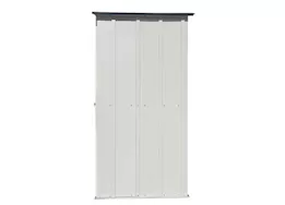 Spacemaker Patio Steel Storage Shed - 6 ft. x 3 ft. x 6.5 ft. Gray/Anthracite