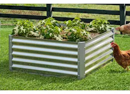 ShelterLogic Raised bed garden 35x35x17 galvanized