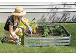 ShelterLogic Raised bed garden 40x40x11 galvanized