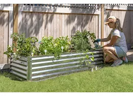 ShelterLogic Raised bed garden 72x36x17 galvanized