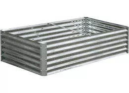 ShelterLogic Raised bed garden 72x36x17 galvanized