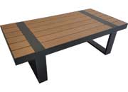 Allspace 4-Piece Aluminum Outdoor Furniture Set  – Black