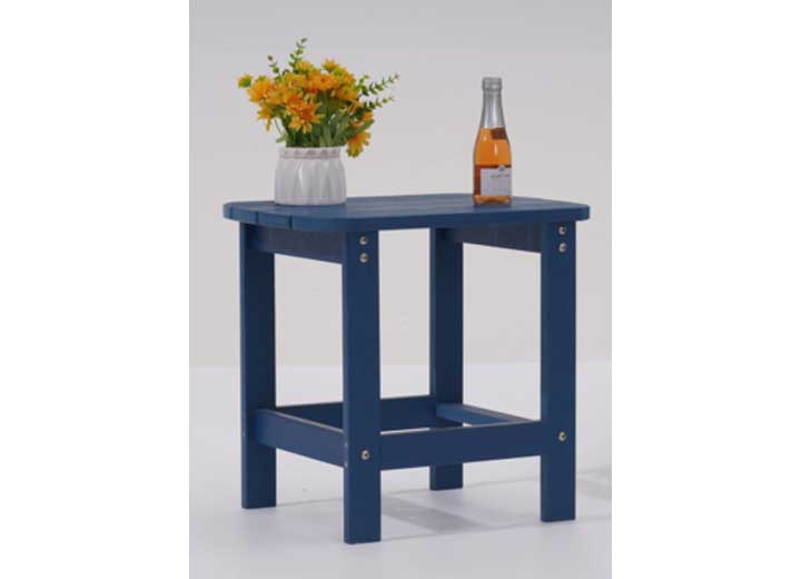 Allspace POLYWOOD SIDE TABLE, LAKE BLUE