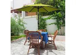 Allspace 7.5ft patio umbrella, burgundy