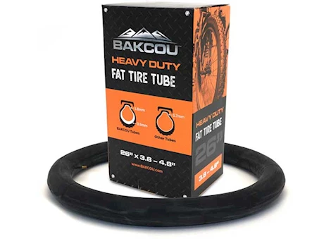 Bakcou SINGLE BAKCOU HEAVY DUTY FAT TIRE TUBE 26IN