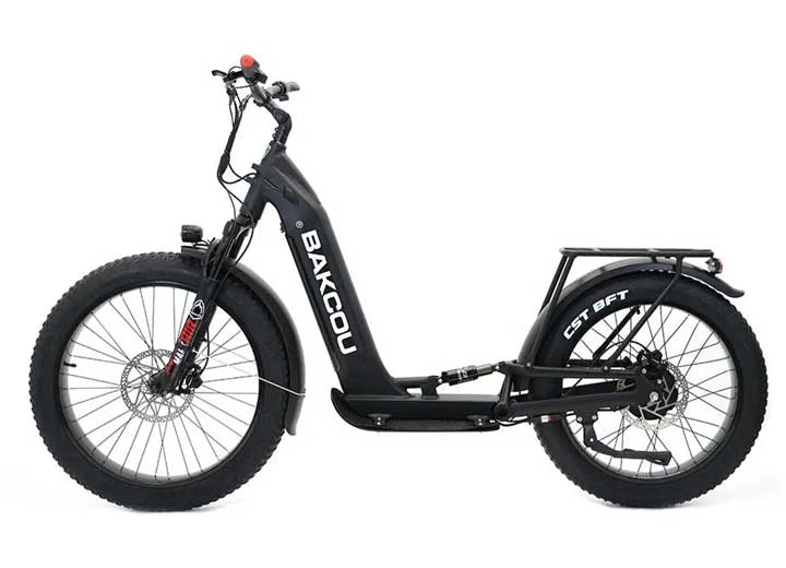 Bakcou Grizzly electric scooter; matte black Main Image