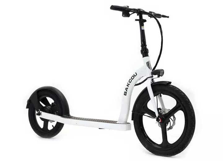 Bakcou Badger electric scooter - gloss white