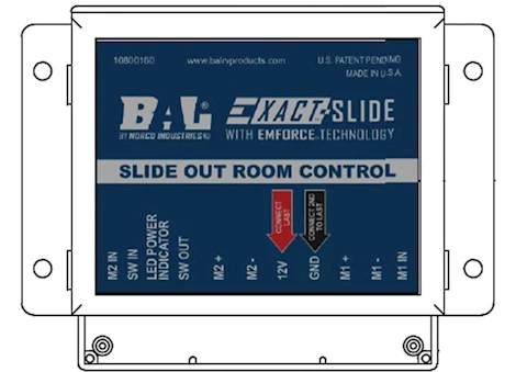 BAL RV Products REPLACEMENT EXACT SLIDE CONTROLLER G5.5 12 VOLT