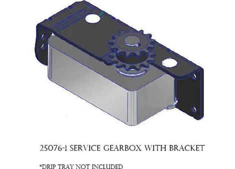 BAL RV Products SERVICE GEARBOX KIT R25076 W/DRIP PAN