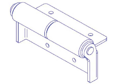 BAL RV Products REPLACEMENT BASE ROLLER 1/2 IN WEAR BAR