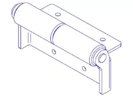 BAL RV Products Replacement base roller 1/2 in wear bar