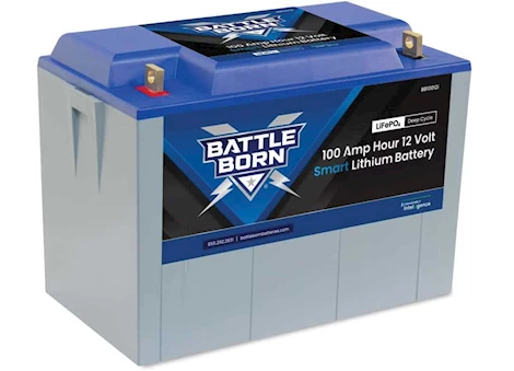 Battle Born Batteries 100AH 12V SMART LIFEPO4 DEEP CYCLE BATTERY