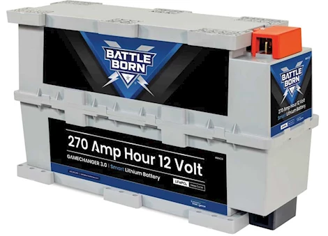 Battle Born Batteries 270AH 12V GC3 SMART LIFEPO4 DEEP CYCLE BATTERY