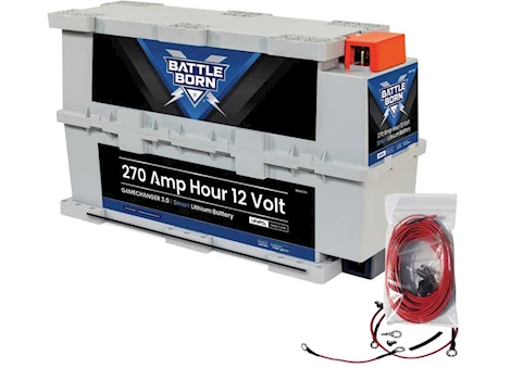 Battle Born Batteries 270AH 12V GC3 SMART HEATED LIFEPO4 DEEP CYCLE BATTERY
