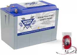 Battle Born Batteries 50Ah 24V LiFePO4 Heated Battery Kit