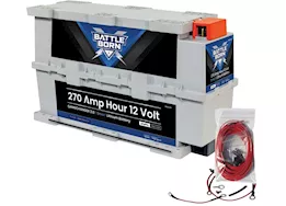 Battle Born Batteries 270ah 12v gc3 smart heated lifepo4 deep cycle battery