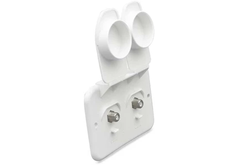 B&B Molders CABLE/CABLE PLATE, POLAR WHITE