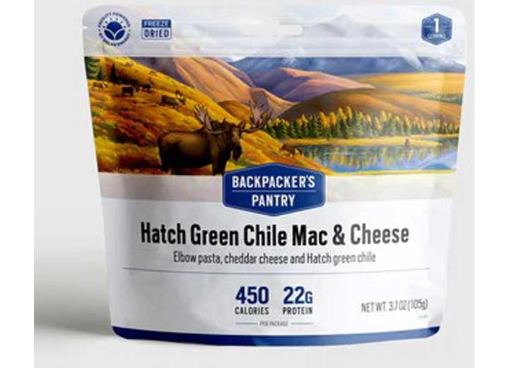 HATCH GREEN CHILE MAC & CHEESE, 1-SERVE (6 POUCHES)