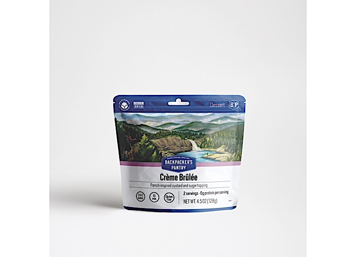 Backpacker's Pantry Crème brulee, 2-serve, gluten free (6 pouches) Main Image