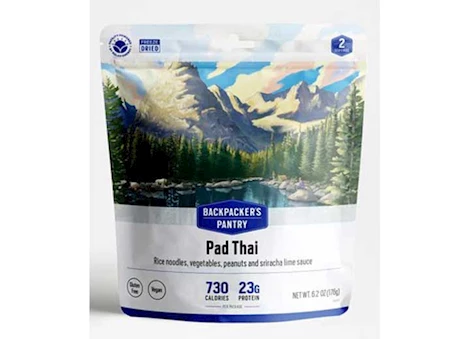 Backpacker's Pantry Pad thai, 2-serve (6 pouches) Main Image