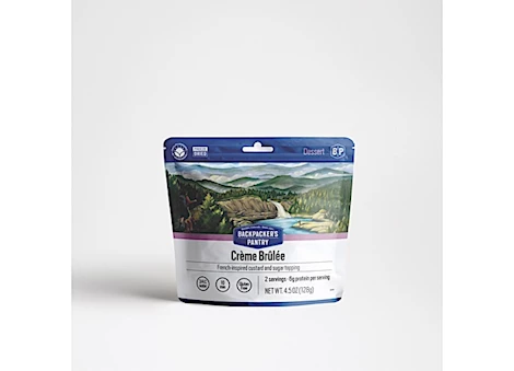 Backpacker's Pantry CRÈME BRULEE, 2-SERVE, GLUTEN FREE (6 POUCHES)
