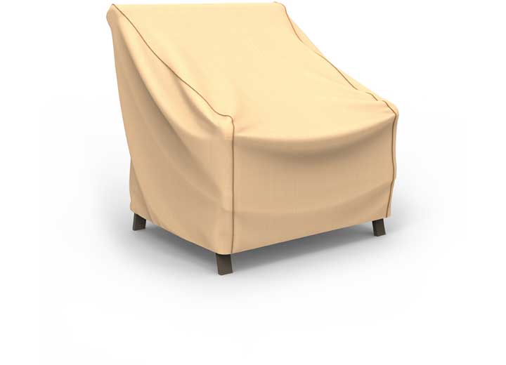 Budge Industries NeverWet Savanna Patio Chair Cover, Medium – Tan