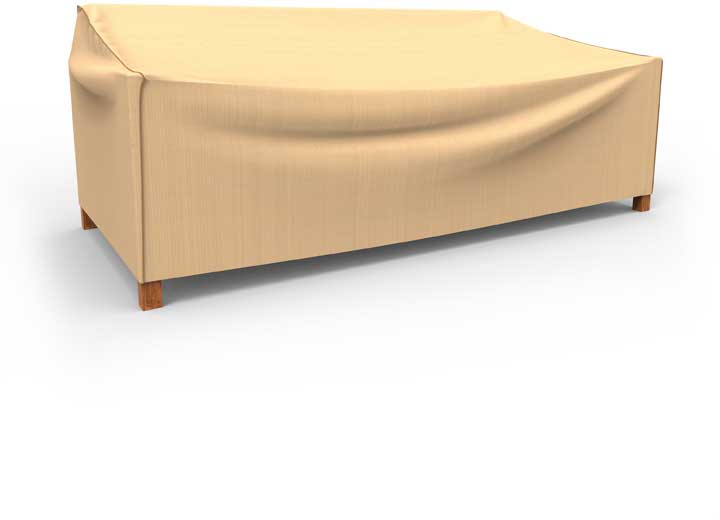Budge Industries NeverWet Savanna Patio Sofa Cover, Large – Tan