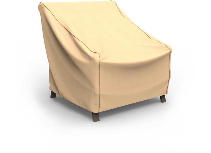 Budge Industries NeverWet Savanna Patio Chair Cover, Extra Large – Tan